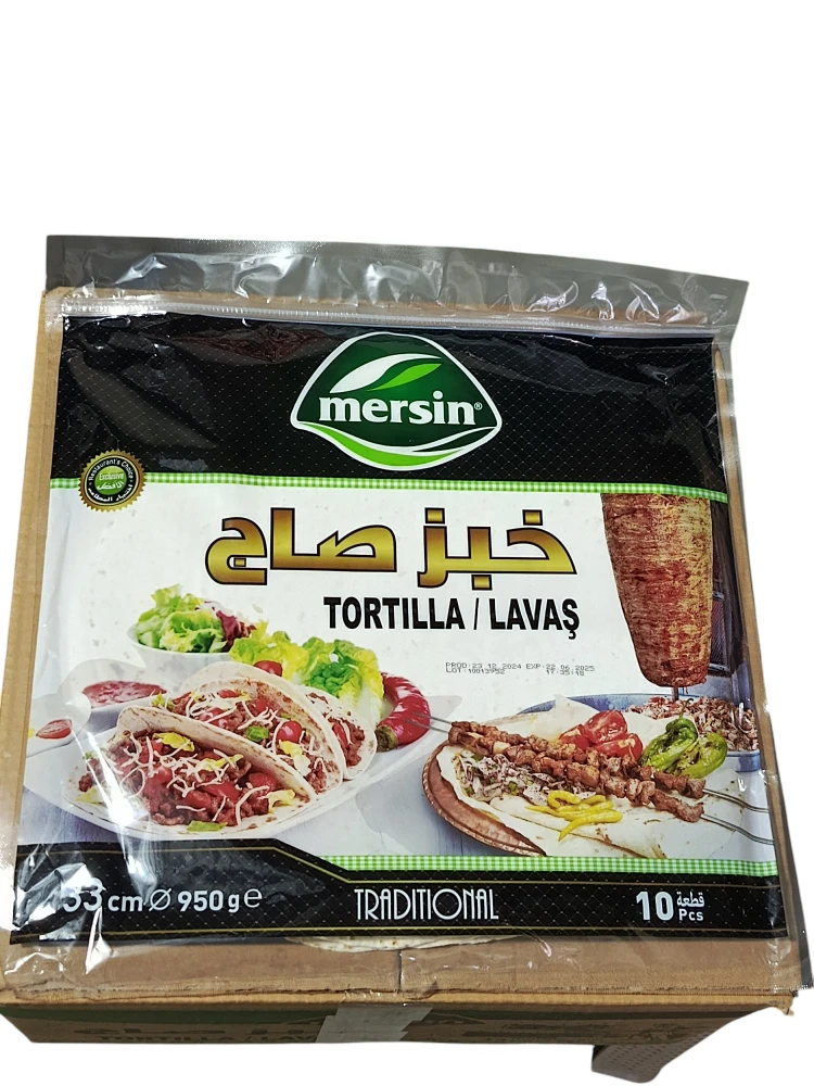خبز صاج مرسين 
33 سم × 10